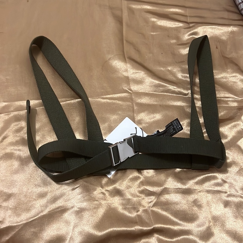 Zara Green Harness Buckle Belt - Picture 7 of 8
